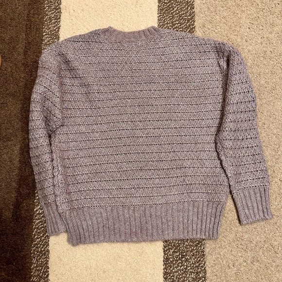 Calvin Klein Lavender Textured Sweater - Picture 2 of 5